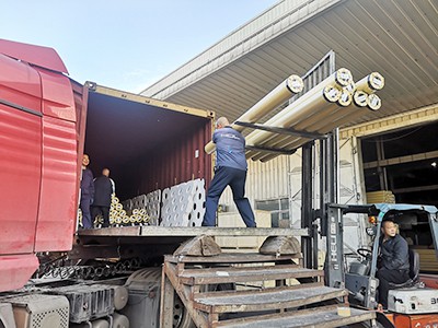 PVC tarpaulin packing